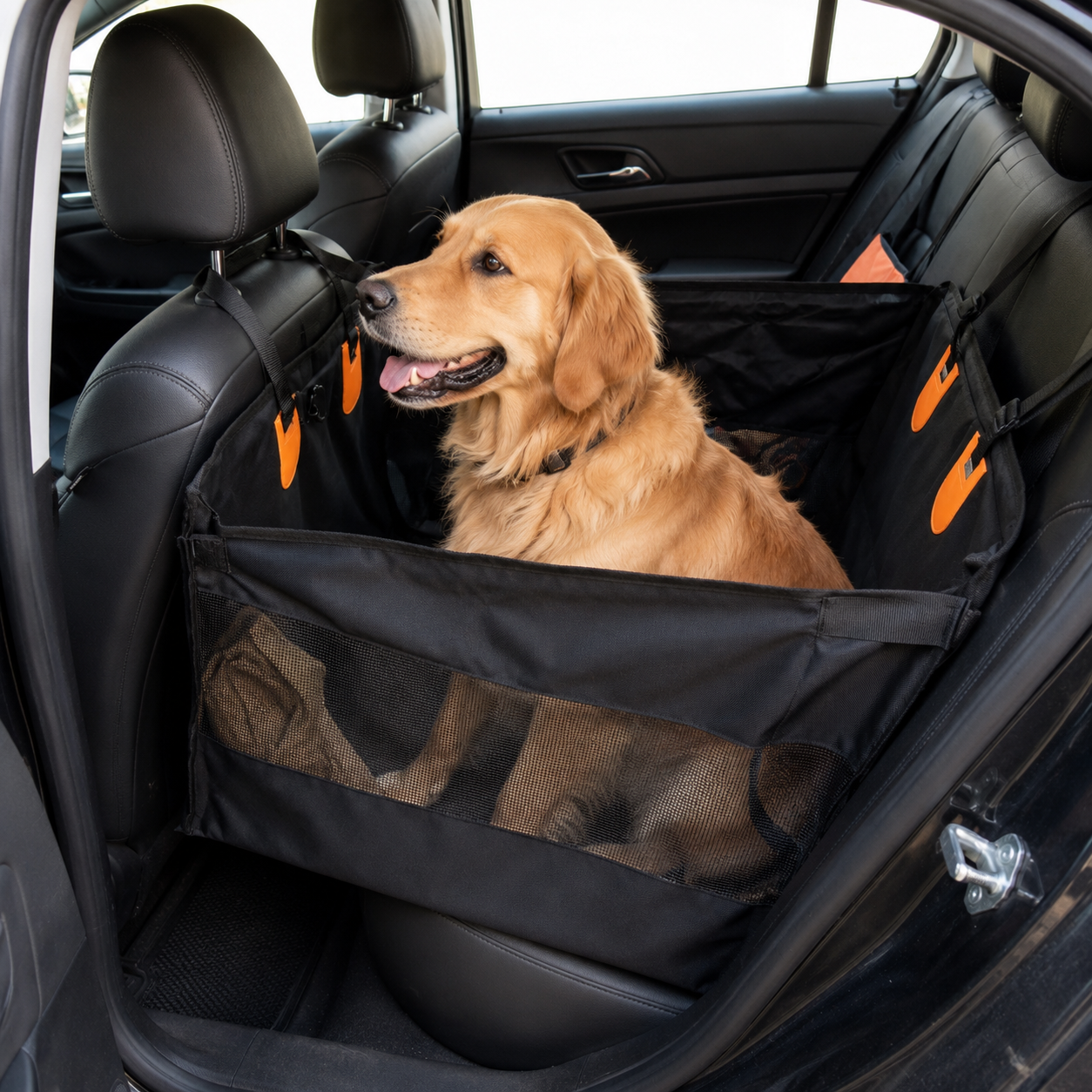 PetRide Hard Bottom Single Seat Cover