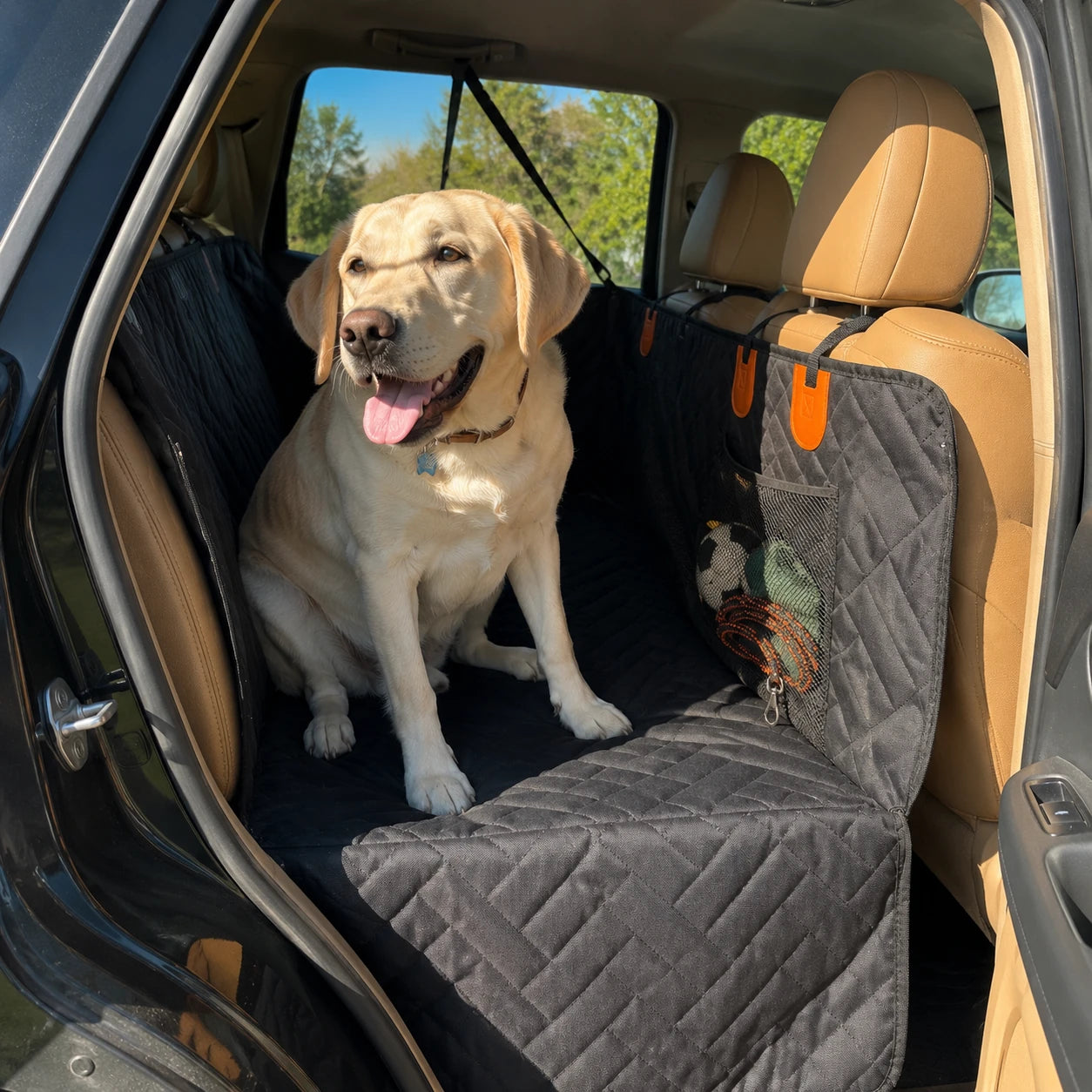 PetRide Hard Bottom Car Seat Cover